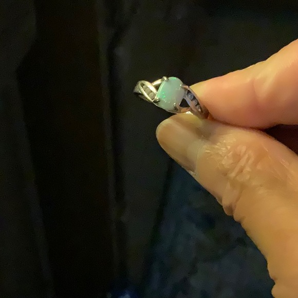 Charmed Aroma Candle Opal ring collection.   Also Avon Opal ring. - Picture 2 of 4